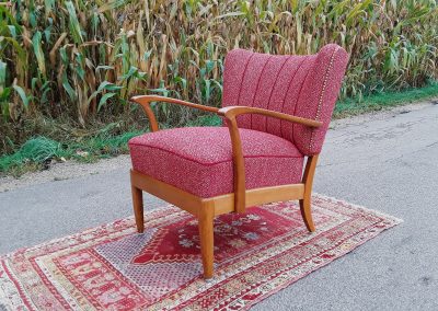 Vintage-Sessel neu aufgemöbelt